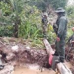 FANB desmantela dos campamentos de minería ilegal en Amazonas