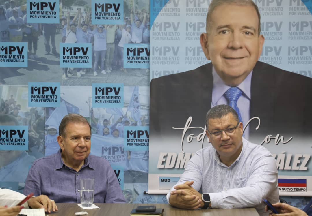 Edmundo González sostuvo reunión "positivísimo" con el Movimiento Por Venezuela