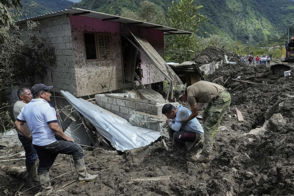 Temporal deja 10 muertos, 22 heridos y 11 desaparecidos en Ecuador