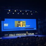 María Corina Machado en el Oslo Freedom Forum: Esto se ha convertido en mucho más que una lucha electoral