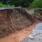 Lluvias provocan colapso del puente Michay y deja incomunicados a los estados Barinas y Táchira