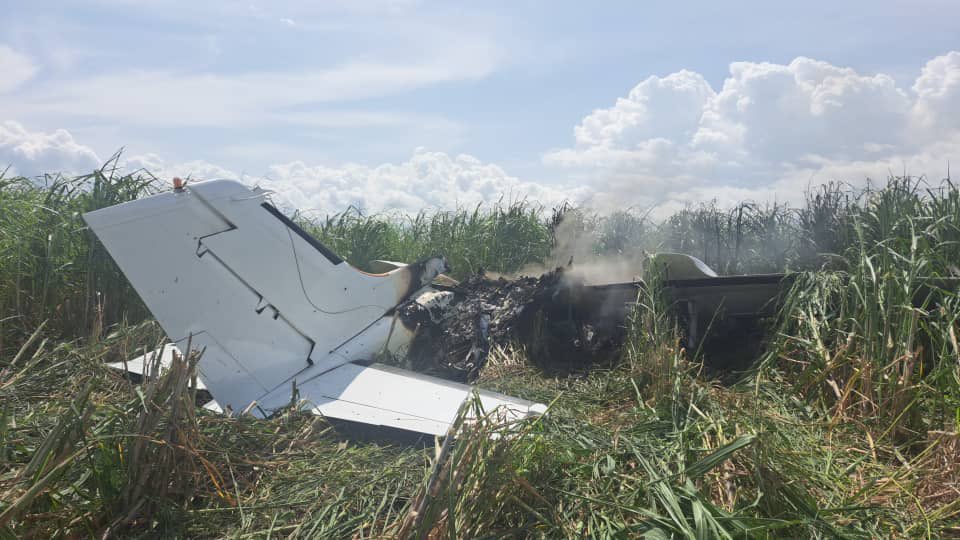 Dos mexicanos mueren en Venezuela al desplomarse una avioneta utilizada para el tráfico de drogas