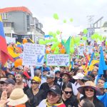 Barineses llenan la calle Camejo para acompañar a Edmundo González y María Corina Machado