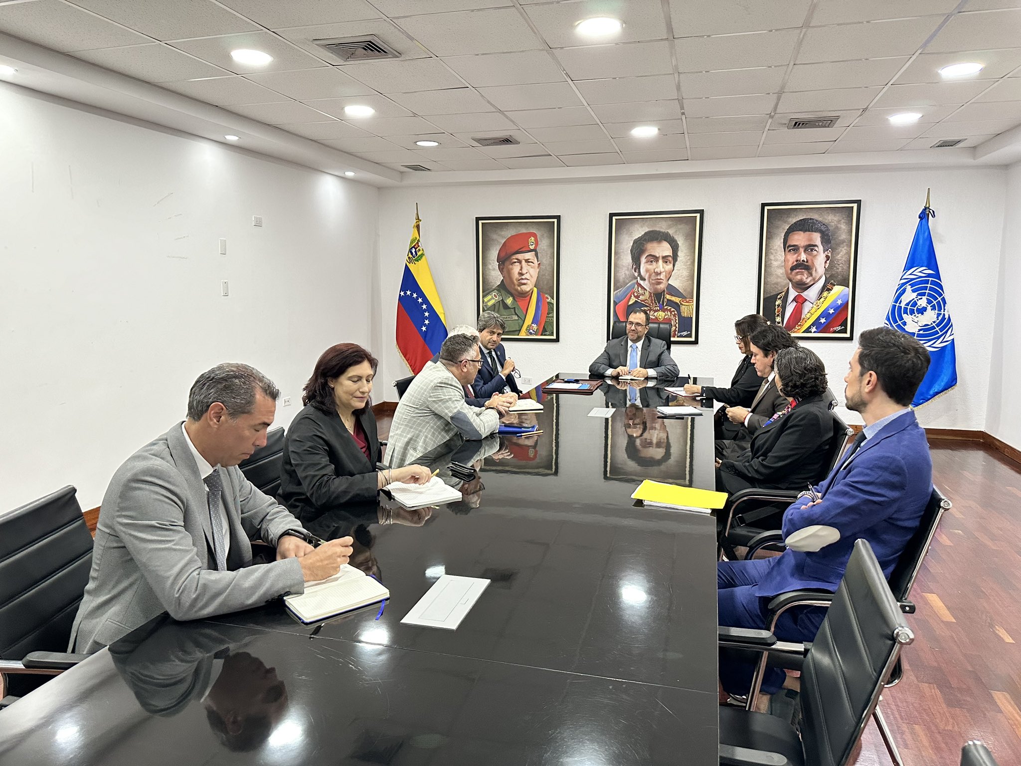 Expertos electorales de la ONU que observarán las elecciones presidenciales llegó a Venezuela