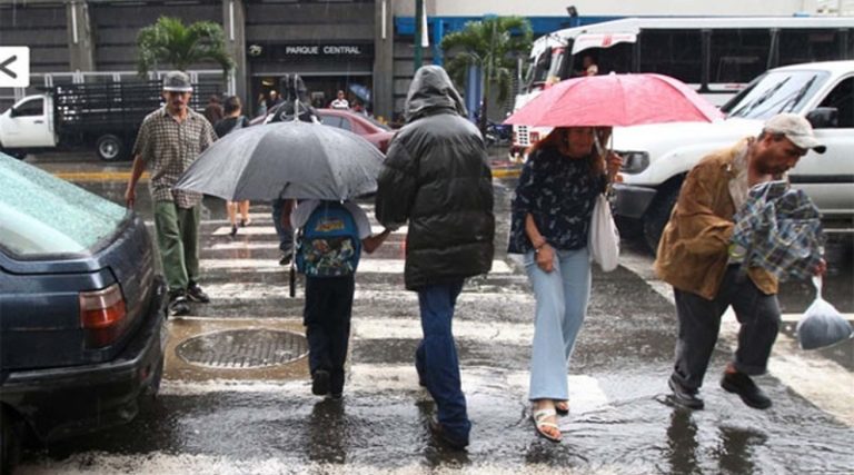 Inameh pronostica lluvias en algunos estados del país este 13-Feb