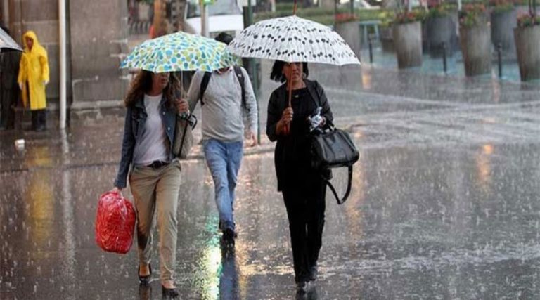 Se espera lluvias en varios estados del país este 12-Sep