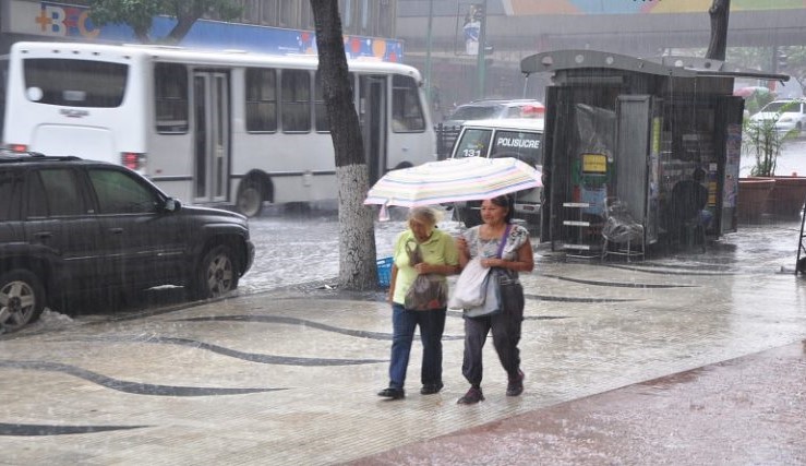 Pronostican lluvias en Lara y en otros cinco estados del país para la mañana de este 20-Dic