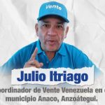 Vente Venezuela denuncia la detención de su coordinador en Anzoátegui, Julio Itriago