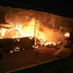 Ataque israelí contra campamento hospitalario deja cuatro muertos y provoca incendio que hiere a decenas