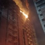 Incendio de gran magnitud se registró en edificio de Fuerte Tiuna