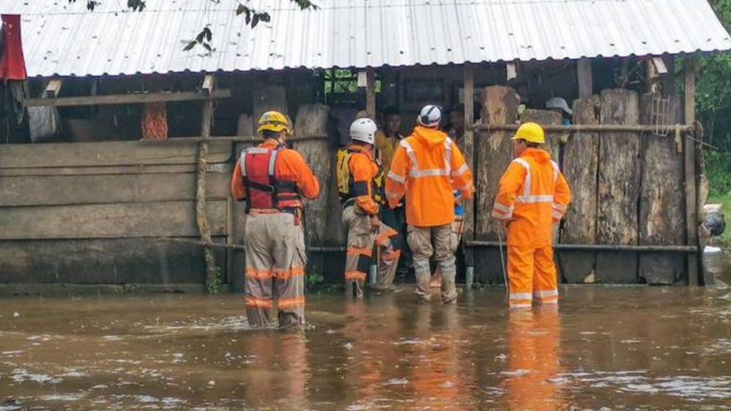 Fuertes lluvias en Monagas dejan siete viviendas y una escuela afectadas