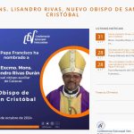 Mons. Lisandro Rivas es nombrado nuevo obispo de San Cristóbal