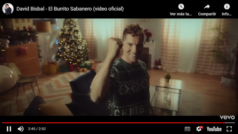 David Bisbal versiona “El burrito sabanero” del venezolano Hugo Blanco, en su álbum navideño