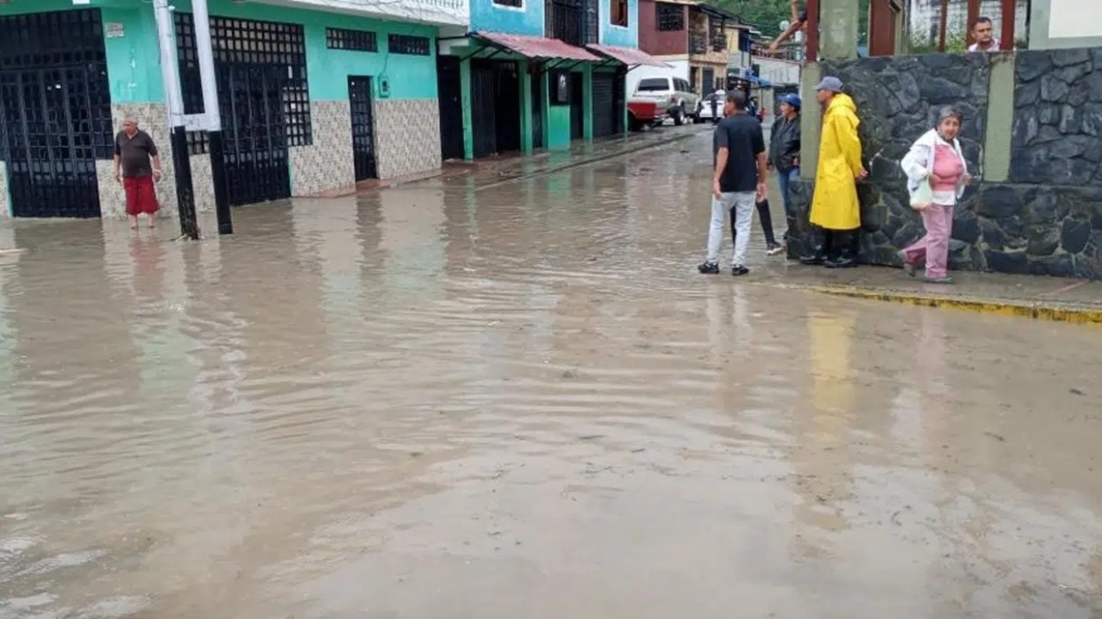 Lluvias causaron desbordamientos en Barinas el fin de semana