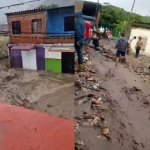 Lara | Al menos seis damnificados en Río Claro por fuertes lluvias este 22-Nov