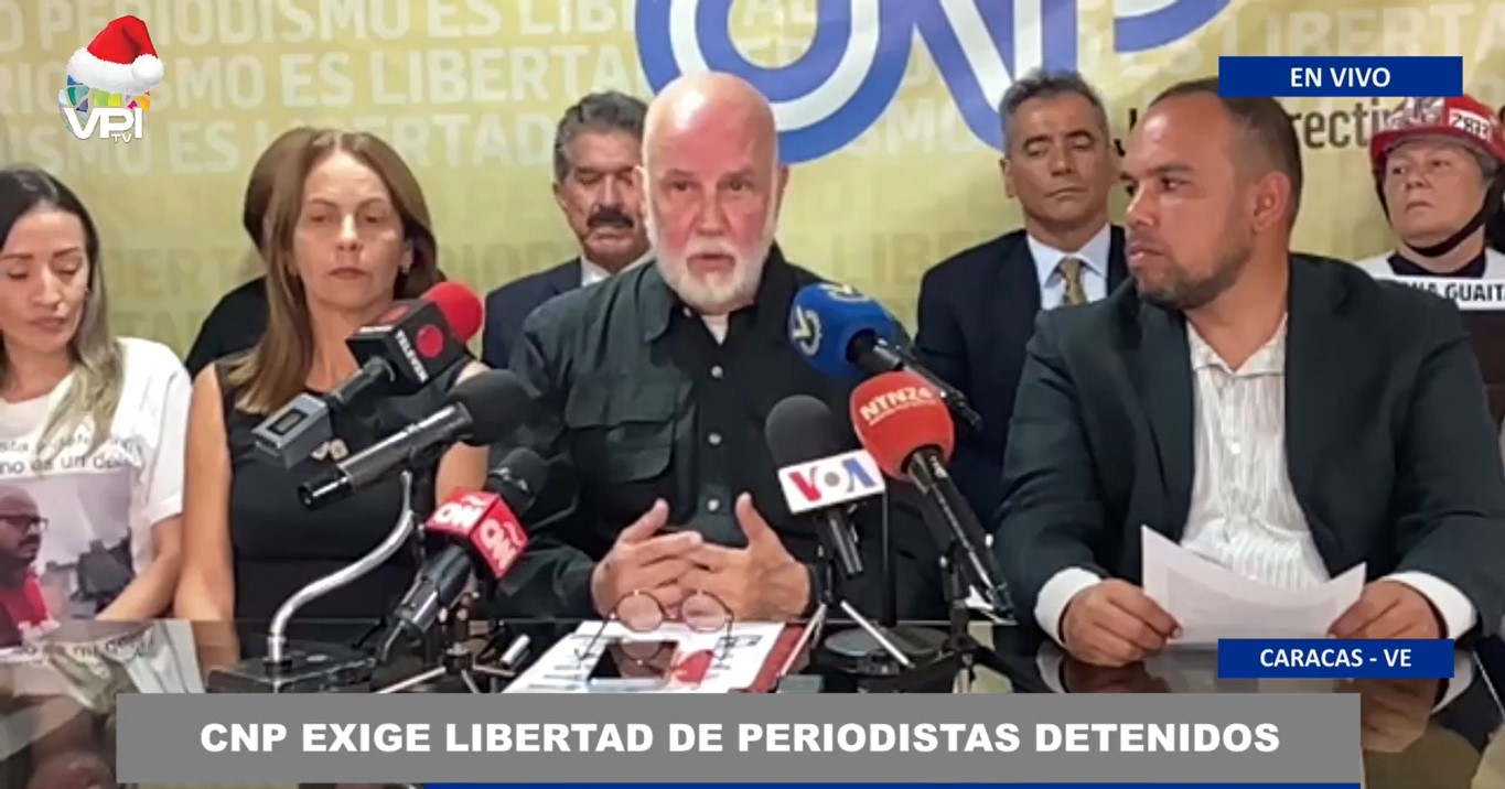 Colegio Nacional de Periodistas exige la liberación de periodistas detenidos en el contexto poselectoral