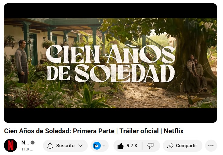 Netflix estrena este 11-Dic, la esperada adaptación de "Cien años de soledad" de García Márquez