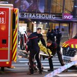 Choque tranvías en Francia Foto AFP