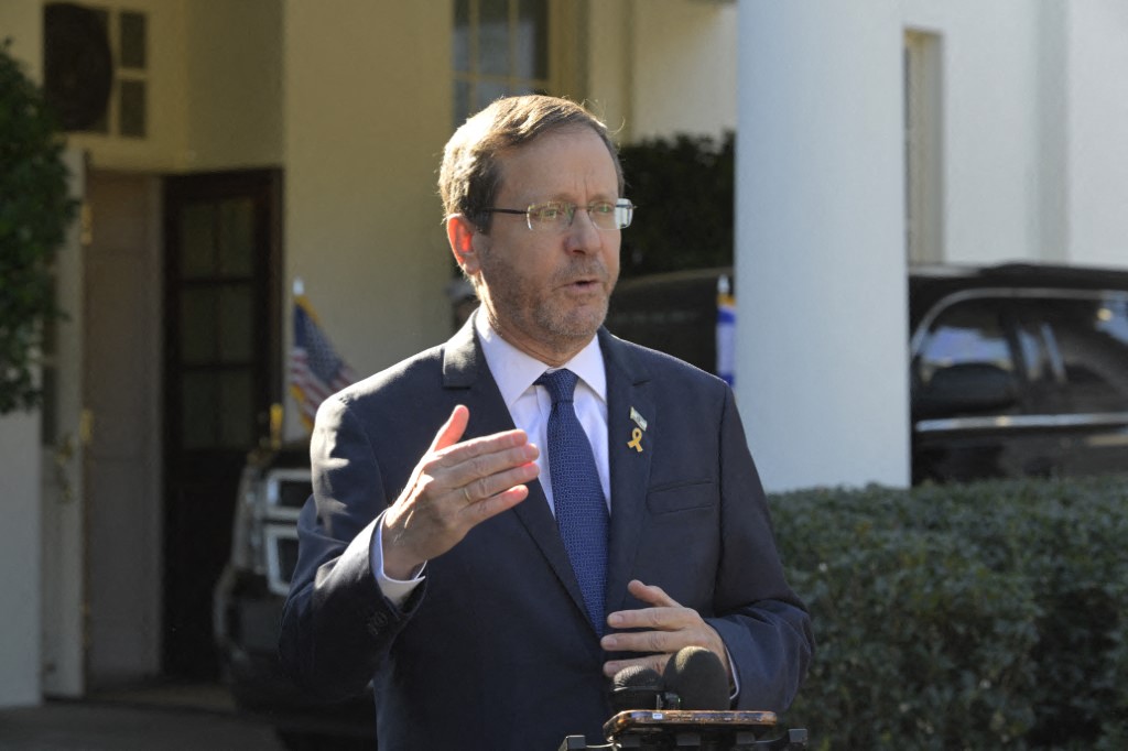 presidente de Israel Isaac-Herzog-foto-AFP.