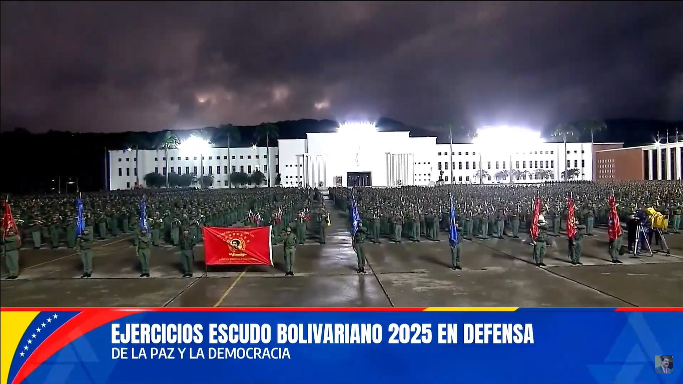 Inician los ejercicios militares "Escudo Bolivariano" en todo el país