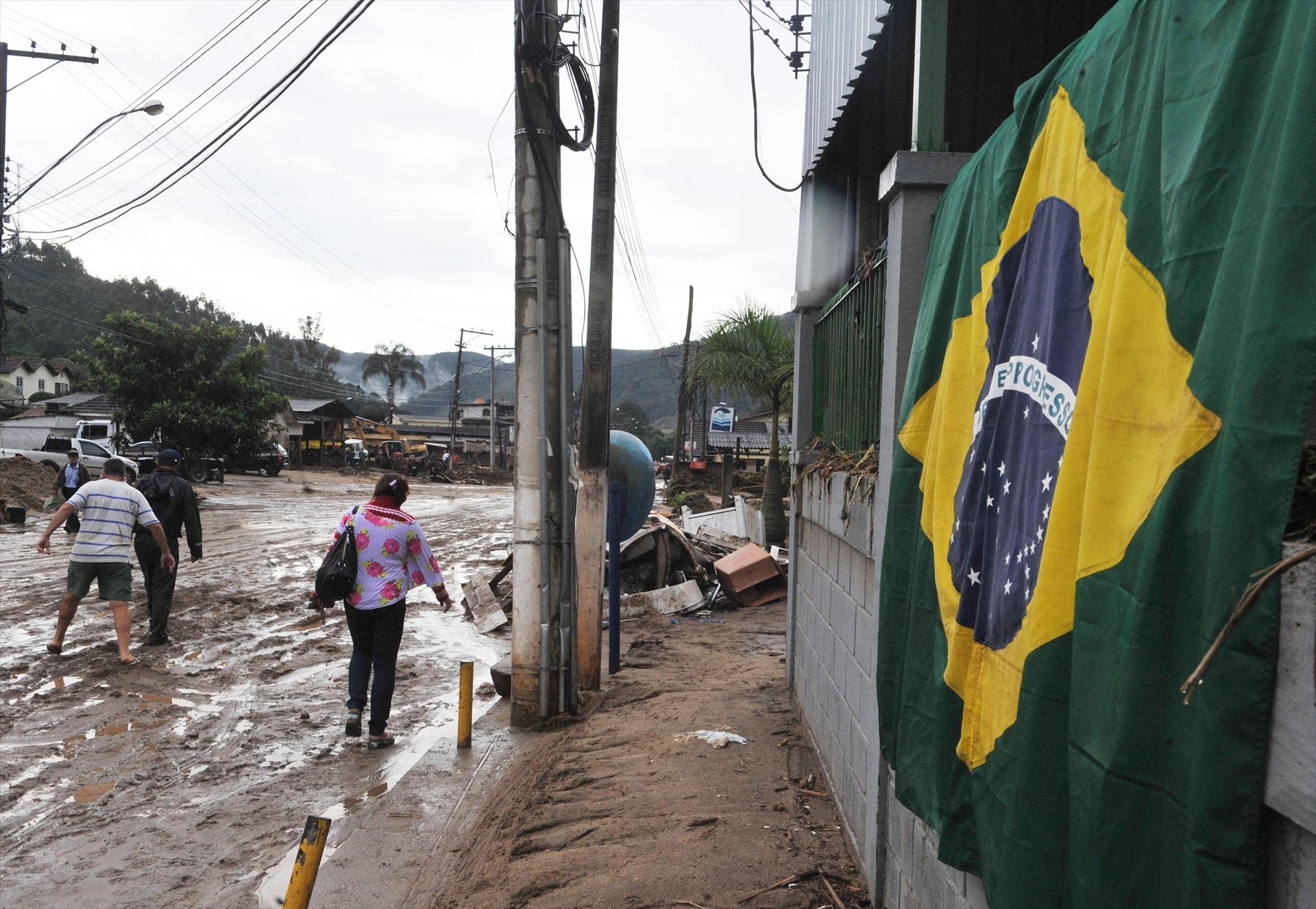 Mueren diez personas por las lluvias torrenciales en el este de Brasil