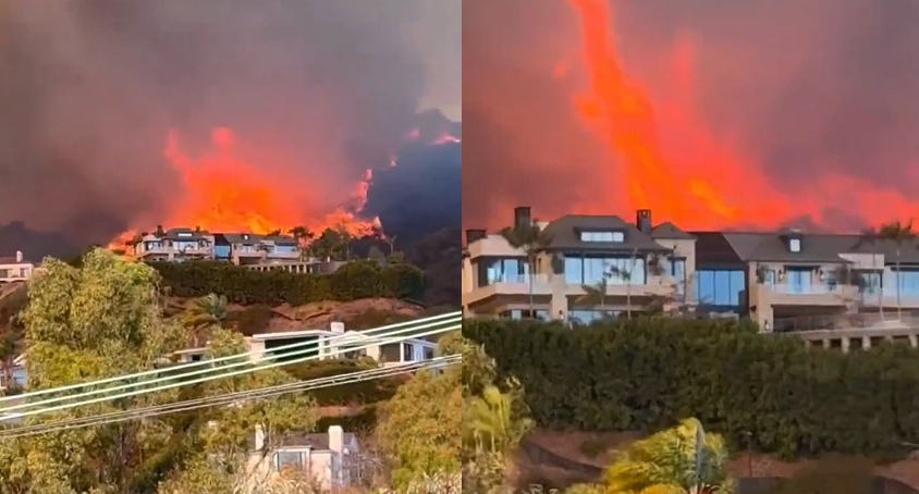 EE. UU. | Ascienden a 80.000 los evacuados en Los Ángeles por incendios que avanzan sin control