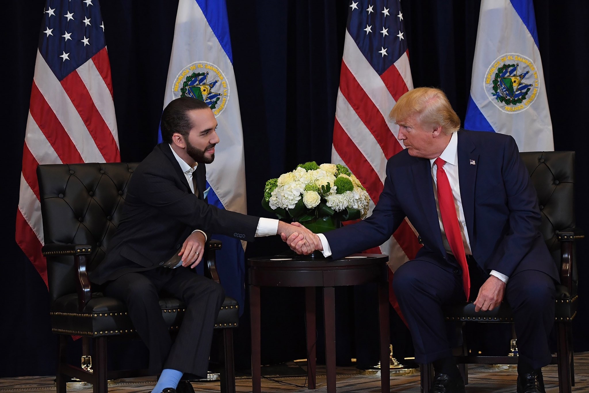 presidente_salvador_nayib_bukele_presidente_estados_unidos_donald_trump-foto-EuropaPress