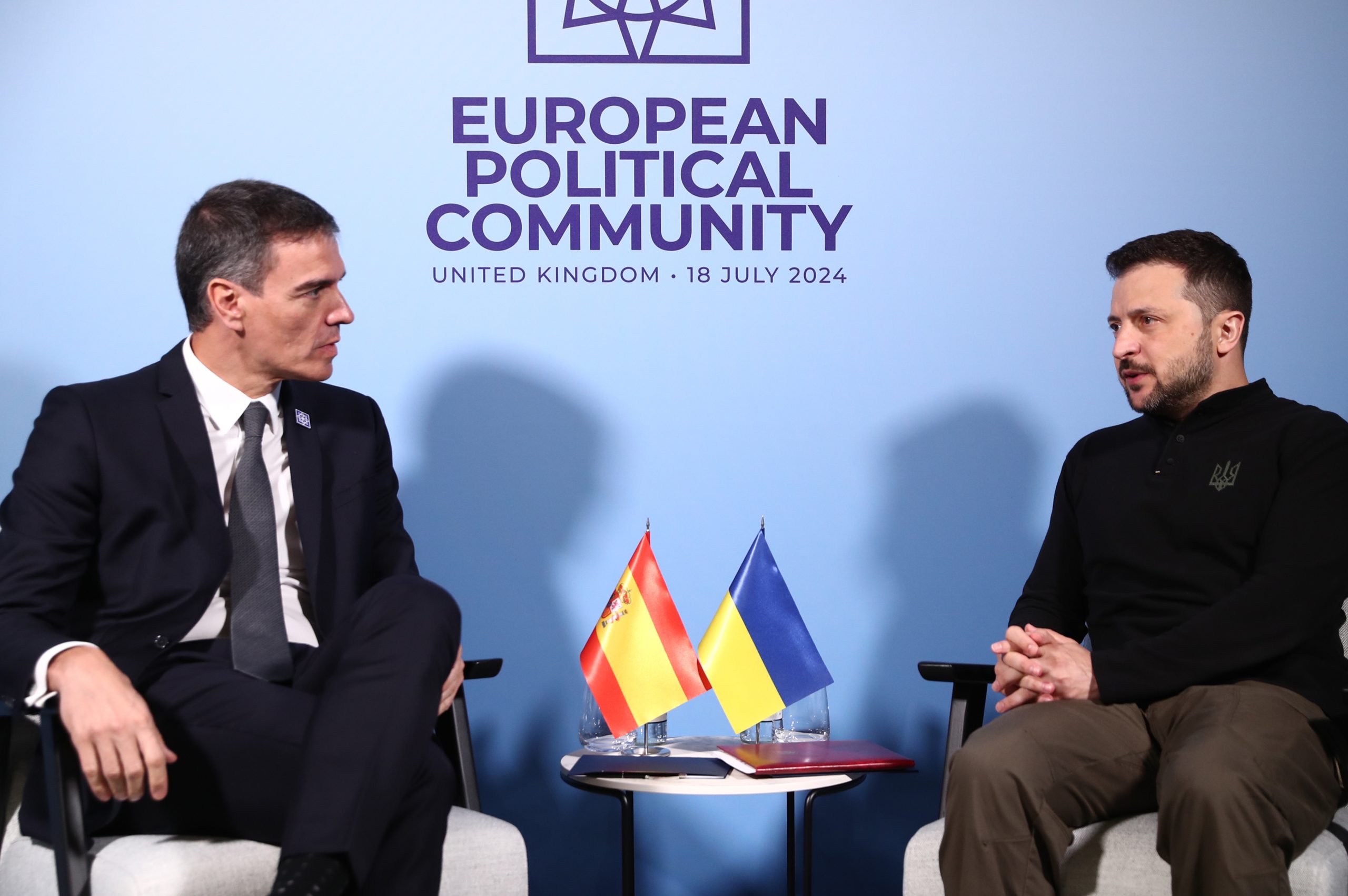 Volodimir Zelenski y Pedro Sánchez europaPress