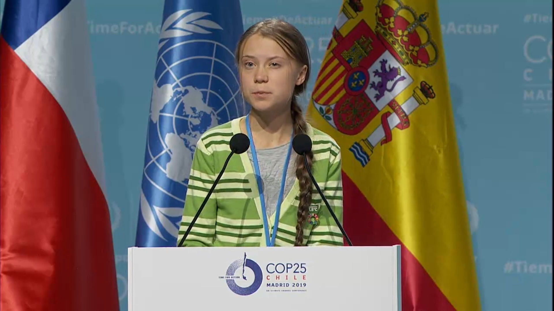 Imputada la activista Greta Thunberg por desobediencia a la autoridad durante una manifestación en Suecia