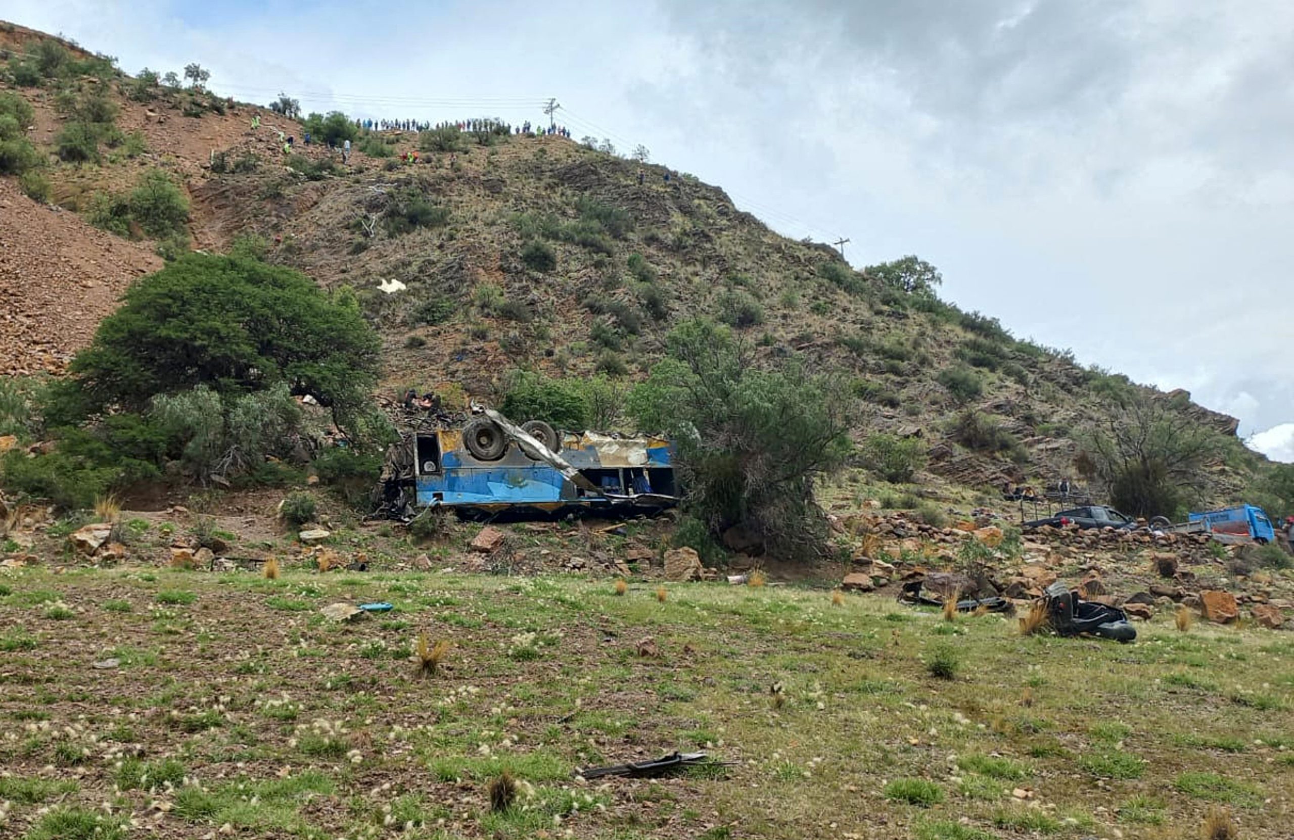 accidente en Bolivia foto AFP