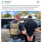 Expolicía venezolano es detenido por agentes del ICE en Miami por fraude electrónico