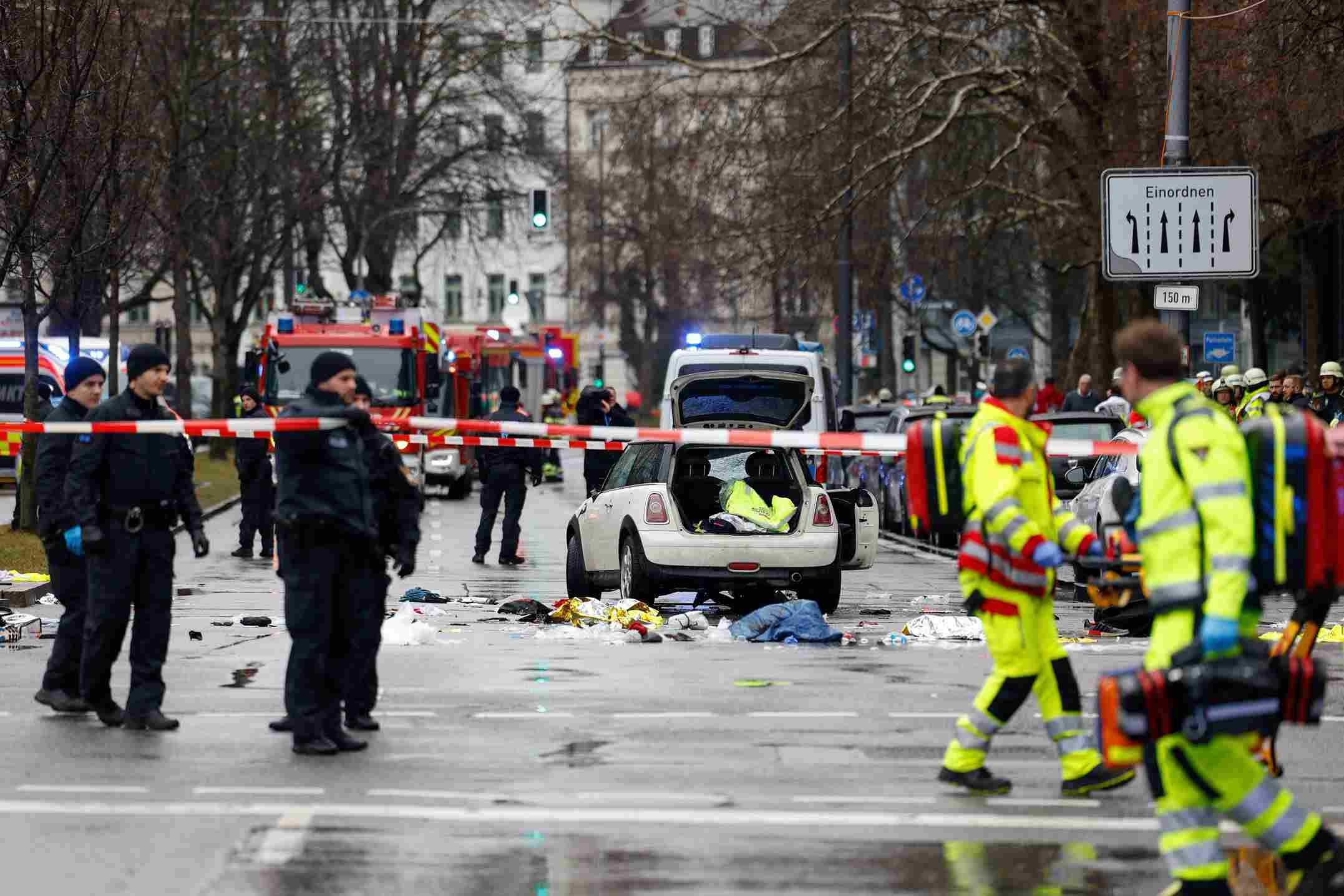 Al menos 28 personas heridas tras ser atropelladas por un vehículo en Múnich, Alemania