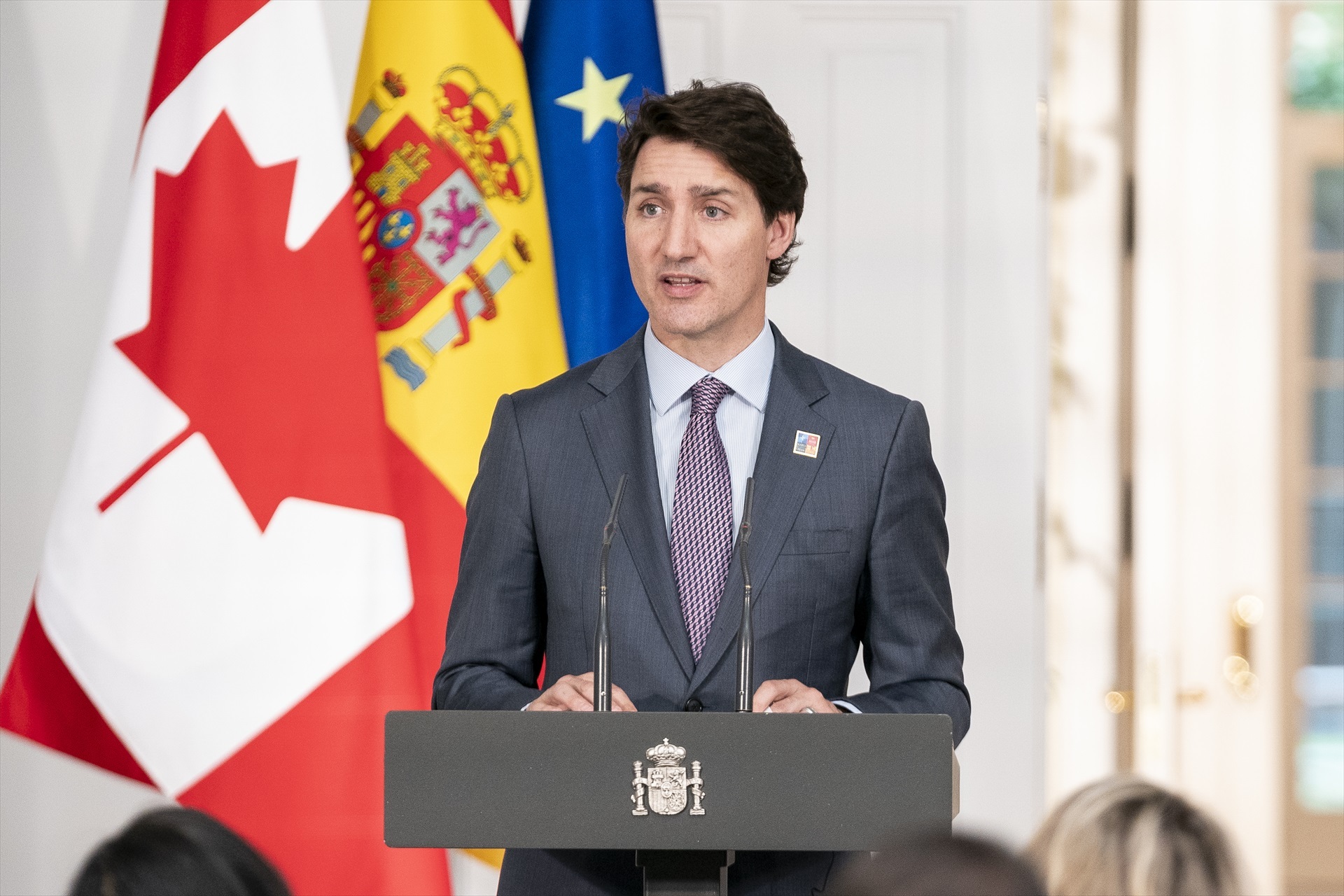 Trudeau prevé que la "guerra comercial" con Trump siga "en el futuro cercano"