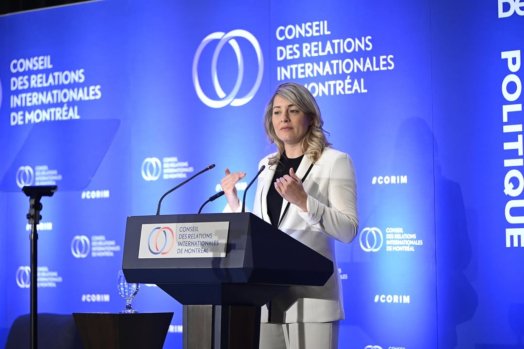 ministra de Asuntos Exteriores de Canadá, Mélanie Joly