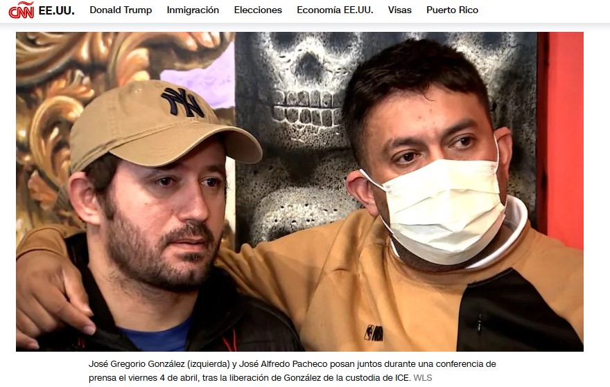 Estados Unidos libera temporalmente a migrante venezolano que donará riñón a su hermano