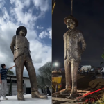 Artista venezolano, Josué Benjamín, finaliza la escultura más grande del Dr. José Gregorio Hernández